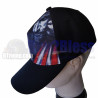 One Nation Under God Cap Hat Jesus Cross