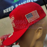 Trump 2028 Hat Cap RED 45 - 47 Made In USA Flag Trump 2028 Hat Cap MAGA USA 2028