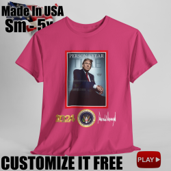 Trump Time Magazine Person Year 2024 T-Shirt Signature T-Shirt Trump Time V2
