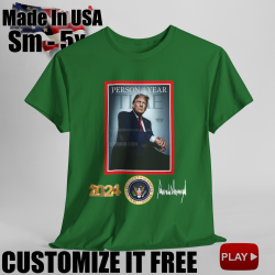 Trump Time Magazine Person Year 2024 T-Shirt Signature T-Shirt Trump Time V2