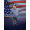 One Nation Under God Cap Hat Jesus Cross