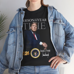 Trump Time Magazine Person Year 2024 T-Shirt Signature T-Shirt Trump Time V4