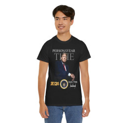 Trump Time Magazine Person Year 2024 T-Shirt Signature T-Shirt Trump Time V4
