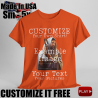 Print On Demand, completely customize your shirt! Upload pictures and text.