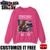 Trump Elected President 2024 Take Out The Trash Punisher Rambo 45 47 SweatShirt