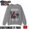 Trump Elected President 2024 Take Out The Trash Punisher Rambo 45 47 SweatShirt